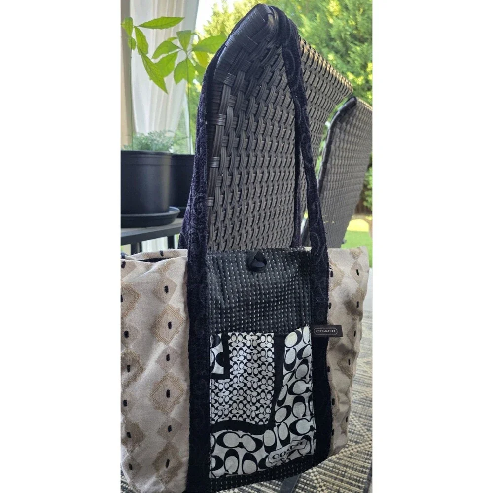 Coach patchwork hobo